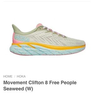 Free People X Hoka Clifton 8 Women’s, Size 8, New with Box